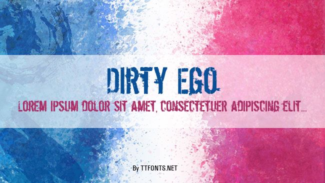 Dirty Ego example